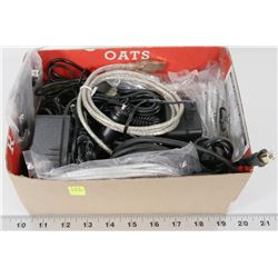 CHARGERS ADAPTERS, COMPUTER CORDS ETC.