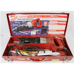 MILWAUKEE SAWZALL WITH BLADES