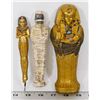 Image 1 : EGYPTIAN MUMMY IN TOMB DECOR WITH MORE
