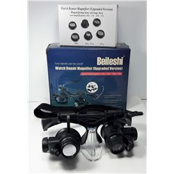 3 - WATCH/JEWELRY REPAIR GLASSES