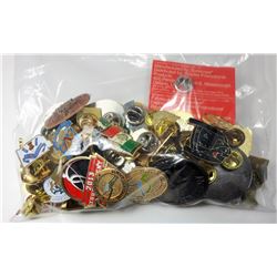 5 - LOT OF 60 LAPEL PINS