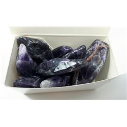 8 - LOT OF POLISHED AMETHYST