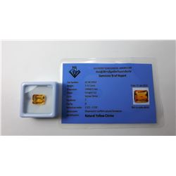 12 - NATURAL YELLOW CITRINE