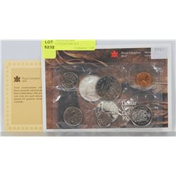 1985 CANADIAN 6 COIN UNCIRCULATED COIN SET