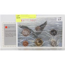 1988 CANADIAN 6 COIN UNCIRCULATED COIN SET