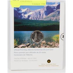 2005 FIRST DAY CANADIAN ALBERTA CENTENNIAL