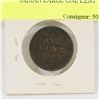 Image 1 : 1902 CANADIAN LARGE ONE CENT COIN