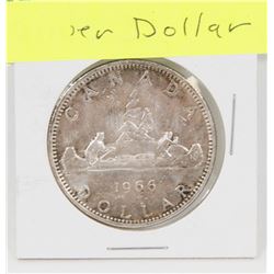 1966 CANADIAN SILVER DOLLAR