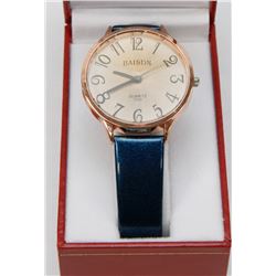3) BAISDN QUARTZ LADIES WATCH W/ TURQUOISE STRAP
