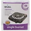 Image 1 : RIVAL SINGLE BURNER HOTPLATE
