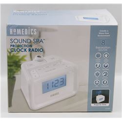 HOMEDICS SOUND SPA CLOCK RADIO