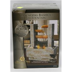 CASCADING BAMBOO LED FOUNTAIN
