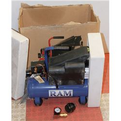 RAM AIR SINGLE TANK COMPRESSOR, NO HOSE