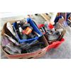 Image 1 : TWO BOXES OF TOOLS AND SHOP FLUIDS
