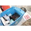 Image 1 : TOTE OF SOAP DISPENSERS AND TOILET PAPER DISPENSERS AND EXIT SIGNS