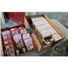Image 1 : 2 BOXES OF PICTURE FRAMES AND BEAR FIGURES