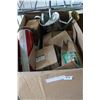 Image 1 : BOX OF HOSE PARTS AND STEEL WOOL