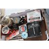 Image 2 : TWO TRAYS OF FISHING REELS AND BAIT