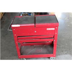 WESTWARD RED METAL ROLLING TOOL STATION