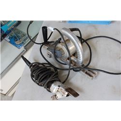 ELECTRIC PLANER AND SHEARS