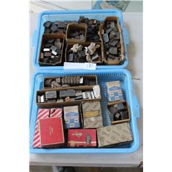 TRAY OF CUTTING BITS