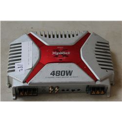 XPLOD 480 WATT AUDIO POWER AMP