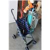 Image 1 : SET OF GOLF CLUBS AND BAG AND STROLLER