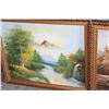 Image 2 : 2 OIL PAINTINGS ON CANVAS