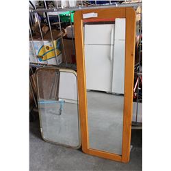 TWO WALL MIRRORS