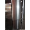 Image 1 : AS NEW LIEBHERR STAINLESS FRIDGE WITH BOTTOM FREEZER TESTED AN WORKING, 24 INCH WIDE, 80 INCH TALL