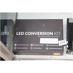 LED CONVERSION KIT FOR HEADLIGHTS AND FOG LIGHTS S1 3500 LUMEN SN GP-S1 MODEL 9006, 3000K-10000K COL