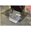 Image 1 : DESIGNER STONE LOOK GLASSTOP COFFEE AND ENDTABLE