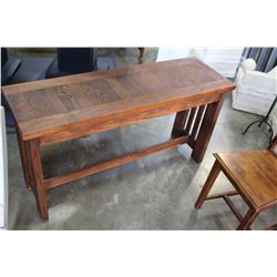 WOOD SOFA TABLE