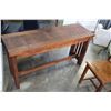 Image 1 : WOOD SOFA TABLE