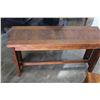 Image 2 : WOOD SOFA TABLE