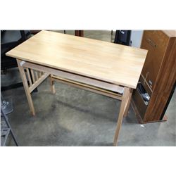 FOLDING MAPLE DESK