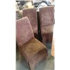 Image 1 : THREE DESIGNER UPOLSTERED CHAIRS