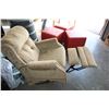 Image 2 : RECLINING UPOLSTERED ARMCHAIR