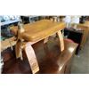 Image 1 : CAMEL SADDLE STOOL
