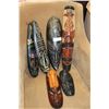 Image 1 : LOT OF SIX WOODEN MASKS