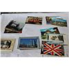 Image 1 : BASKET OF ANTIQUE POSTCARDS