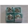 Image 1 : LOT OF FOUR STAINLESS RINGS