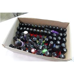 TRAY OF SALLY HENSEN NAIL POLISH