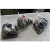 Image 1 : THREE BAGS OF JEWELLRY