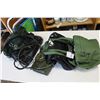 Image 1 : LOT OF FIVE DESIGNER GREEN AND BLACK PURSES