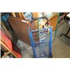 Image 1 : FOLDING TABLE AND TWO SHOPPING CARTS
