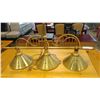 Image 1 : BRASS POOL TABLE LAMP