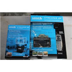 NEW OVERSTOCK SIRIUS STREAMER GT AND HOME DOCKING KIT
