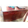 Image 1 : MAHOGANY FINISH SERVER