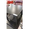 Image 1 : 2 BLACK ENDTABLES